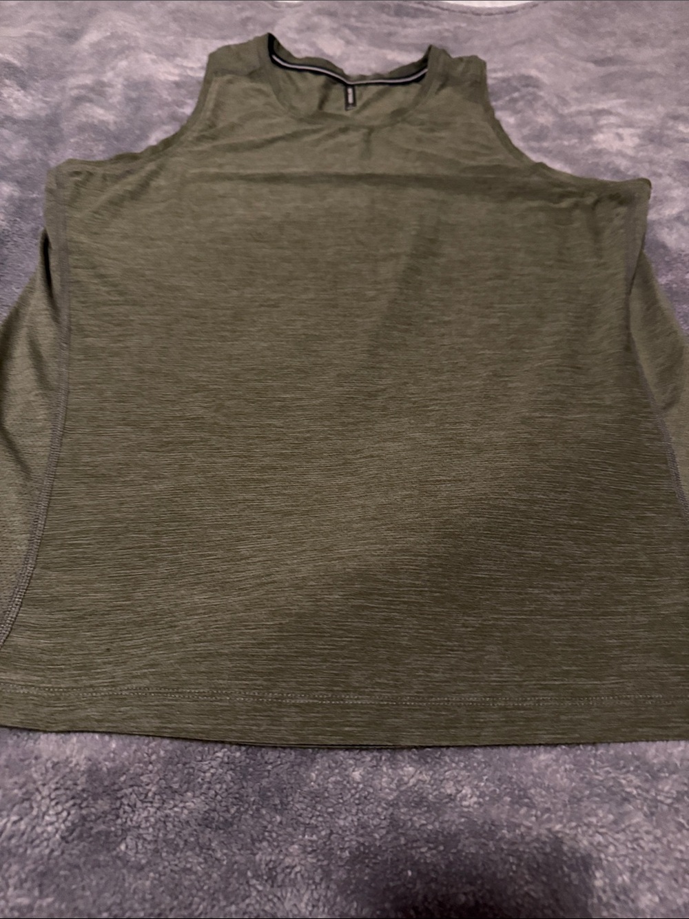 Ten Thousand Olive Green Men's Athletic Tank
